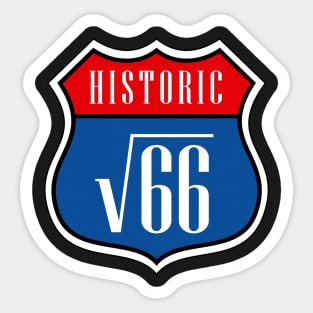 Route v66 Sticker